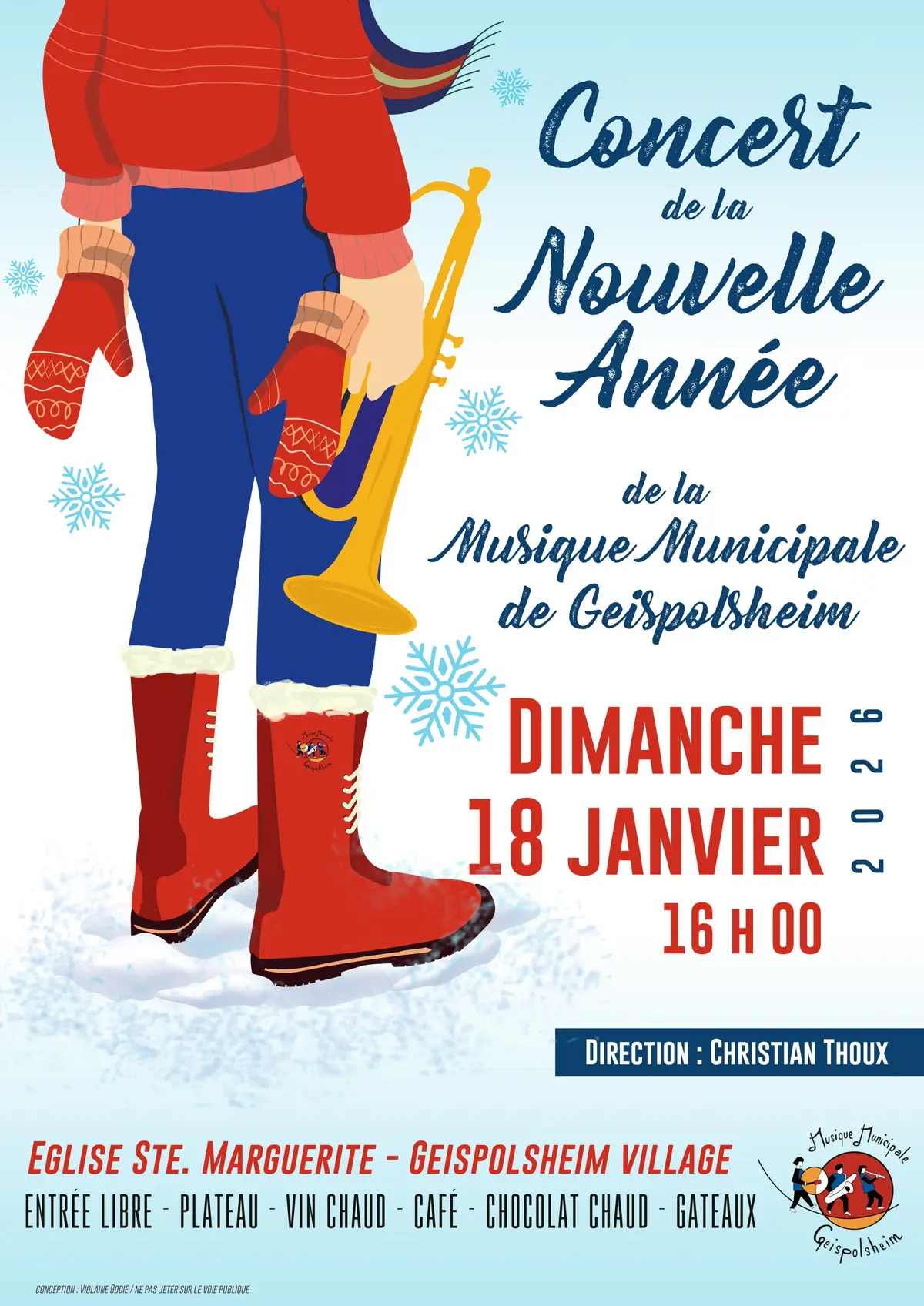 Concert de la Nouvelle Année – Musique municipale de Geispolsheim