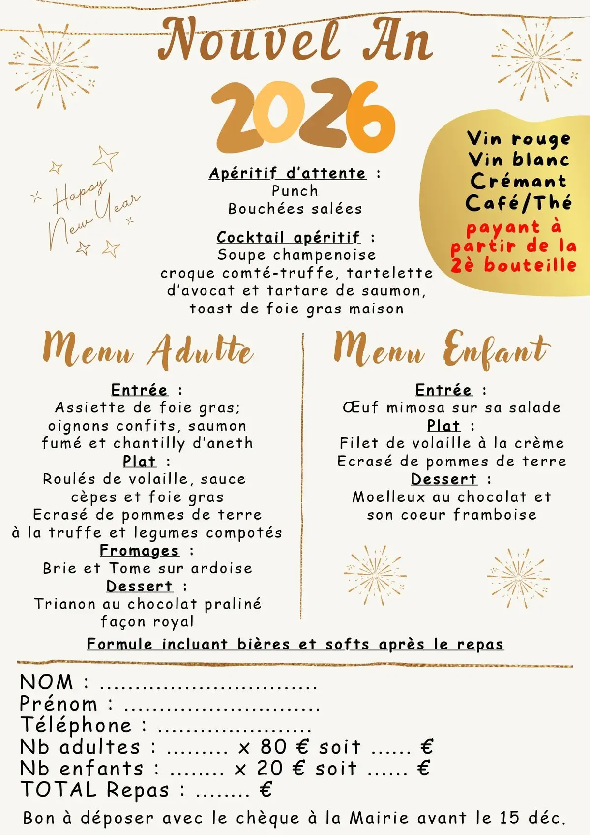 Réveillon Nouvel An