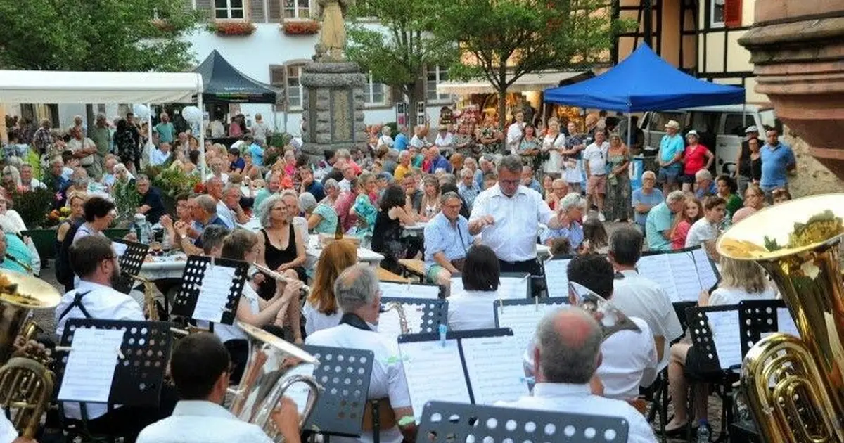 Grand concert extérieur de l'Harmonie d'Eguisheim-Wettolsheim