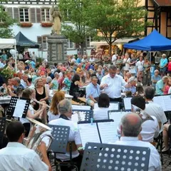 Grand concert extérieur de l'Harmonie d'Eguisheim-Wettolsheim
