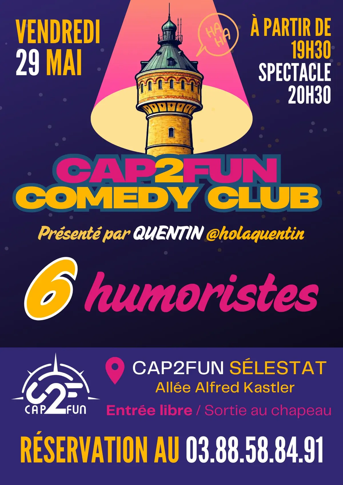 Cap 2 Fun Comedy Club