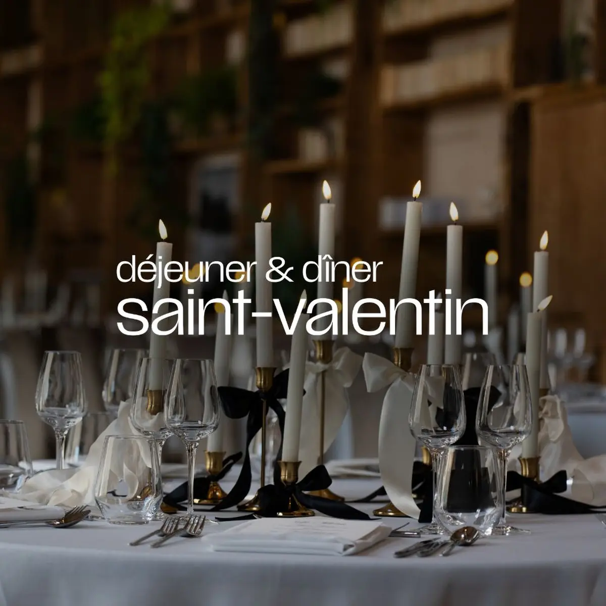 Déjeuner et Dîner de Saint-Valentin