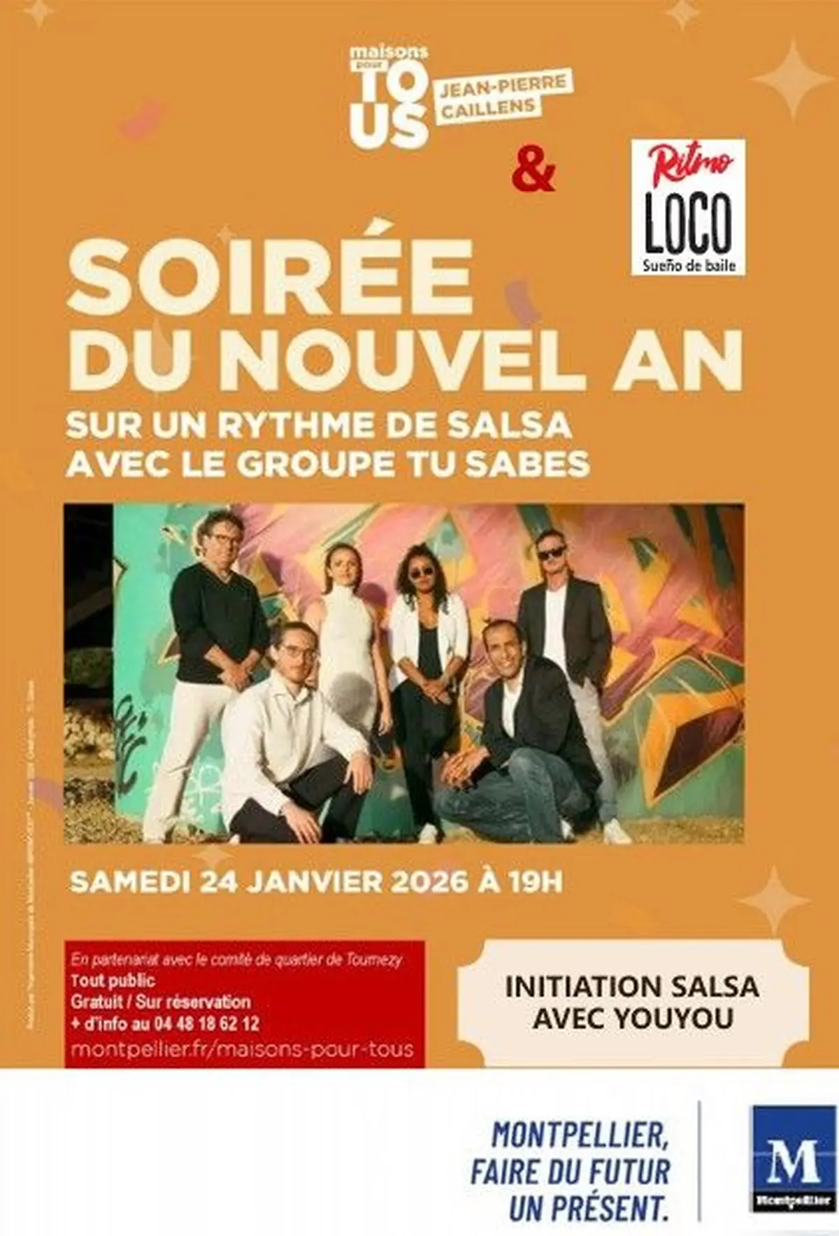 Concert Salsa avec le groupe Tu Sabes