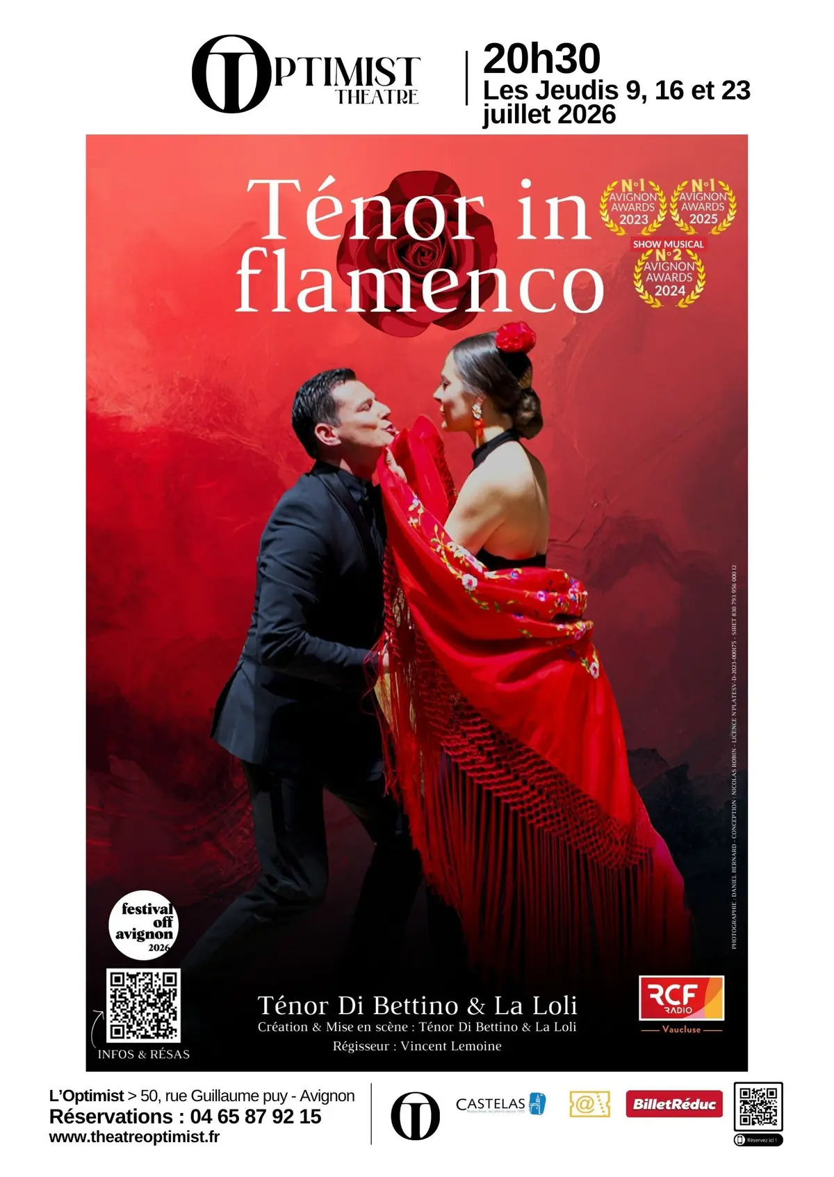 Ténor in flamenco, LE show musical du Festival d'Avignon!