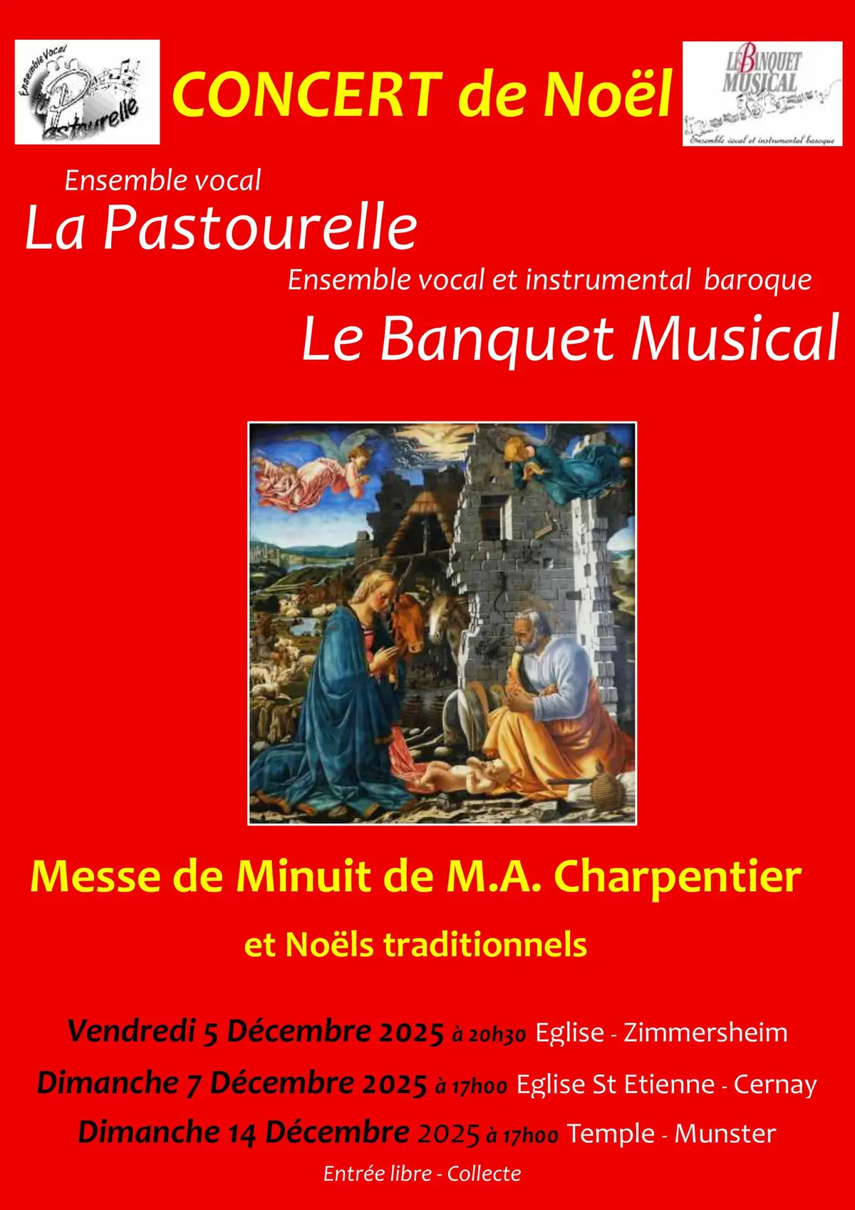 Concerts de Noël