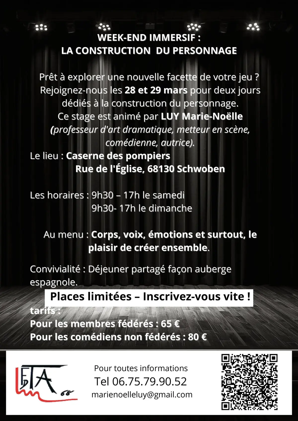 la construction du personnage 