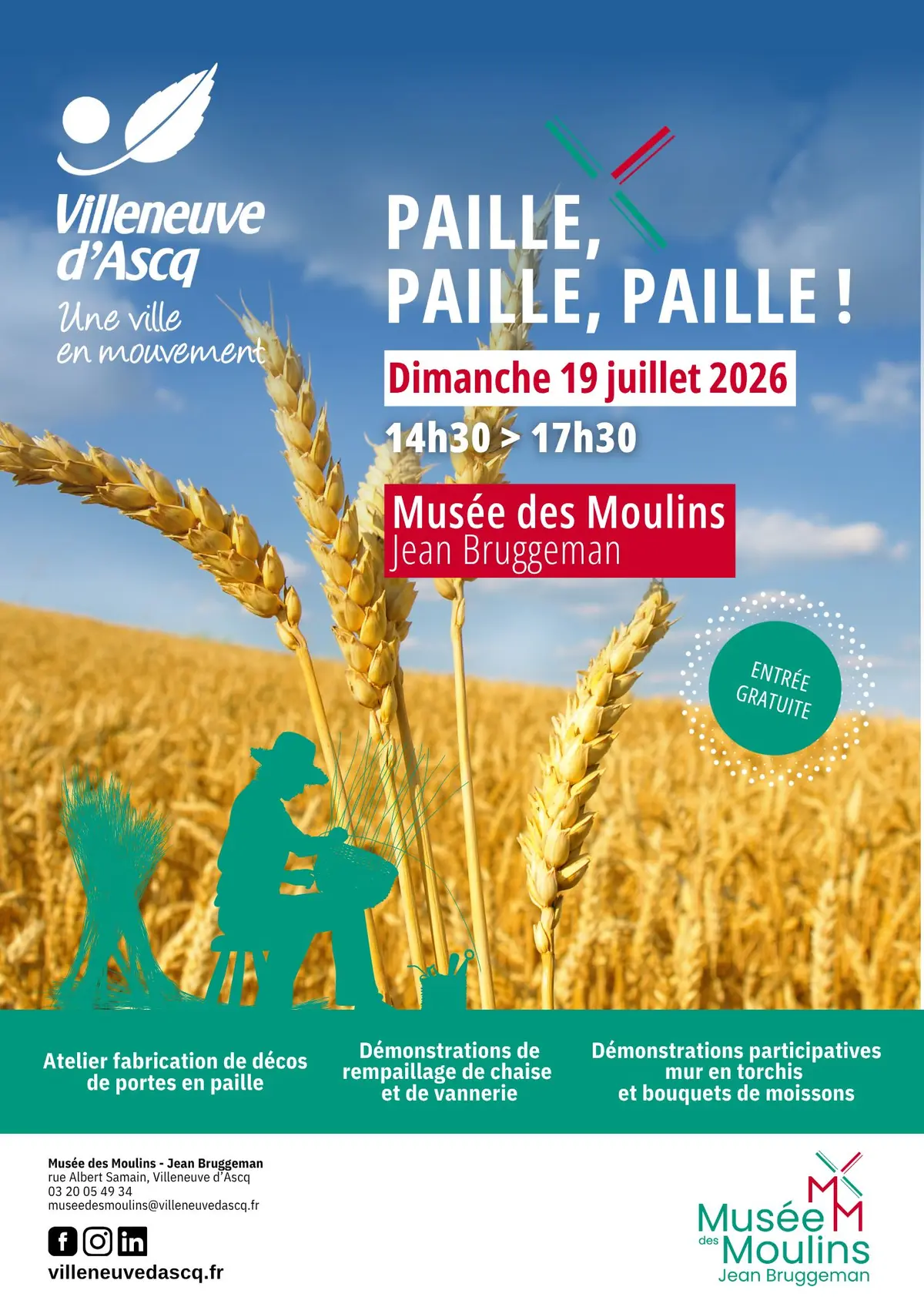 Paille, paille, paille !