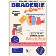 Braderie solidaire du Secours populaire
