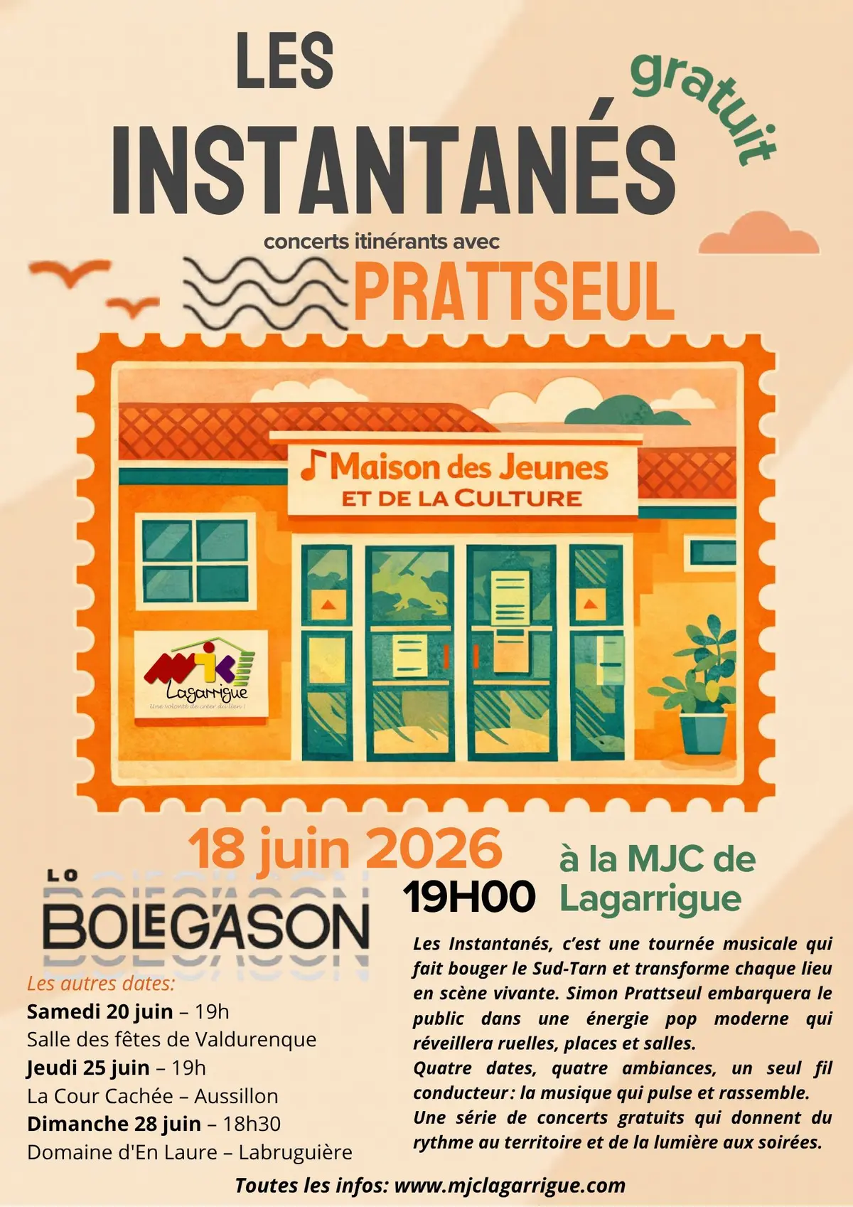 Les Instantanés du Lo Bolegason à la MJC