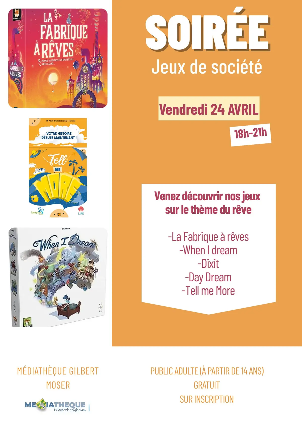 Soirée Jeux de société