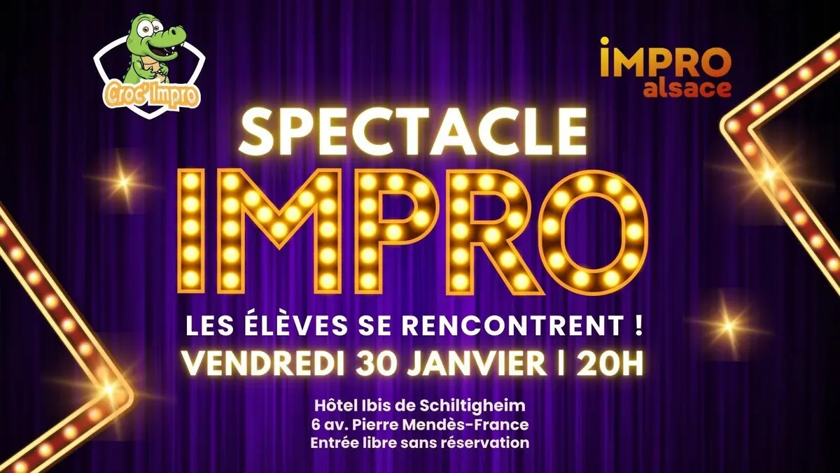 Spectacle d’impro - les élèves se rencontrent 