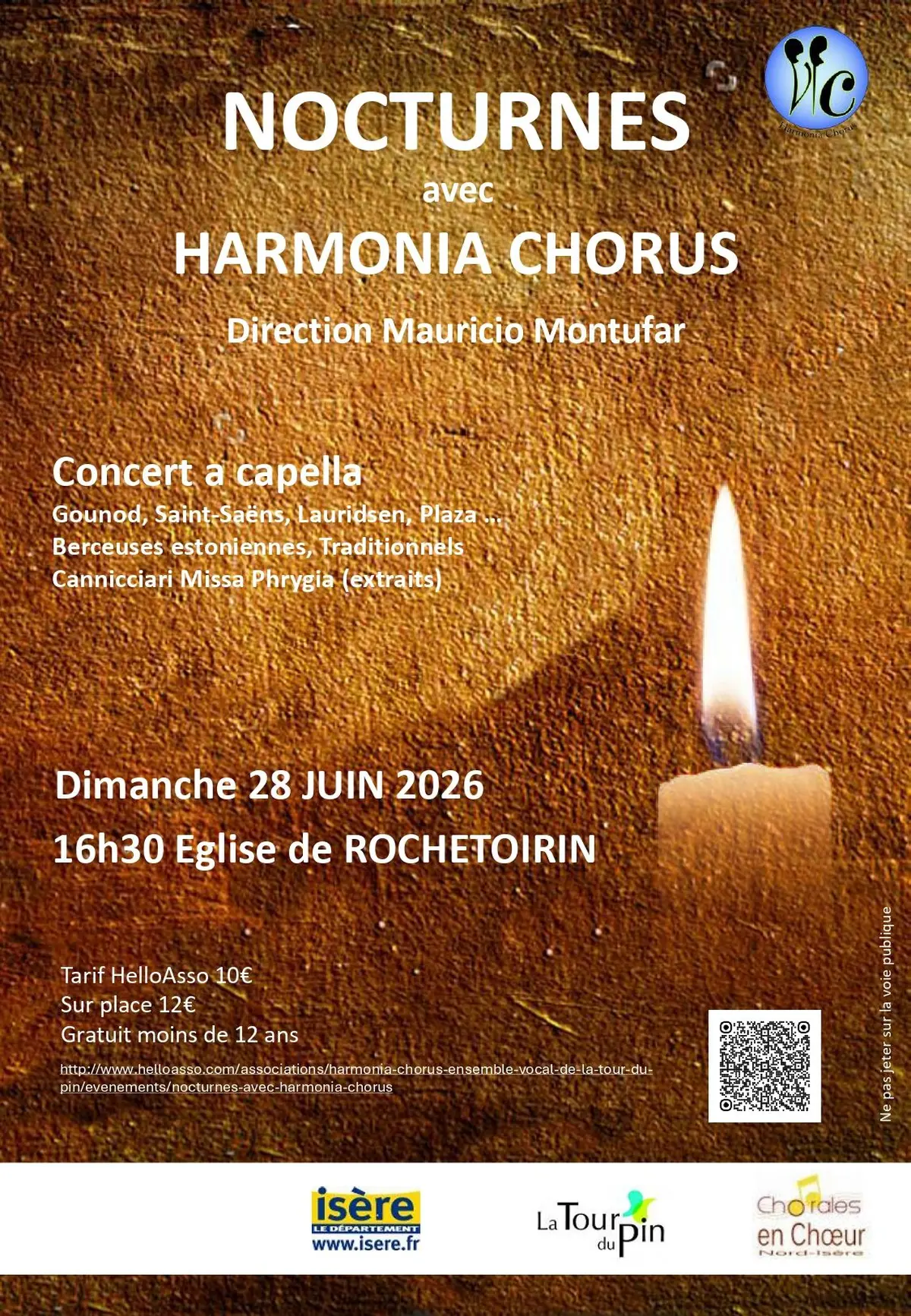 Nocturnes avec Harmonia Chorus