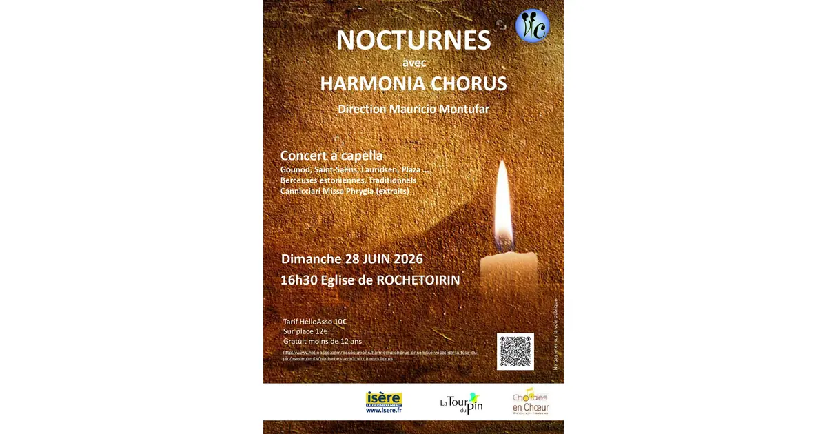 Nocturnes avec Harmonia Chorus