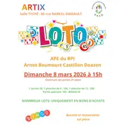 Association parents d’élèves du RPI Arnos-Boumourt-Castillon d’Arthez-Doazon 