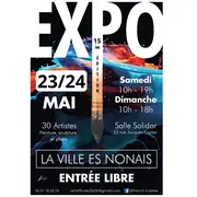 Exposition peinture sculpture, photo
