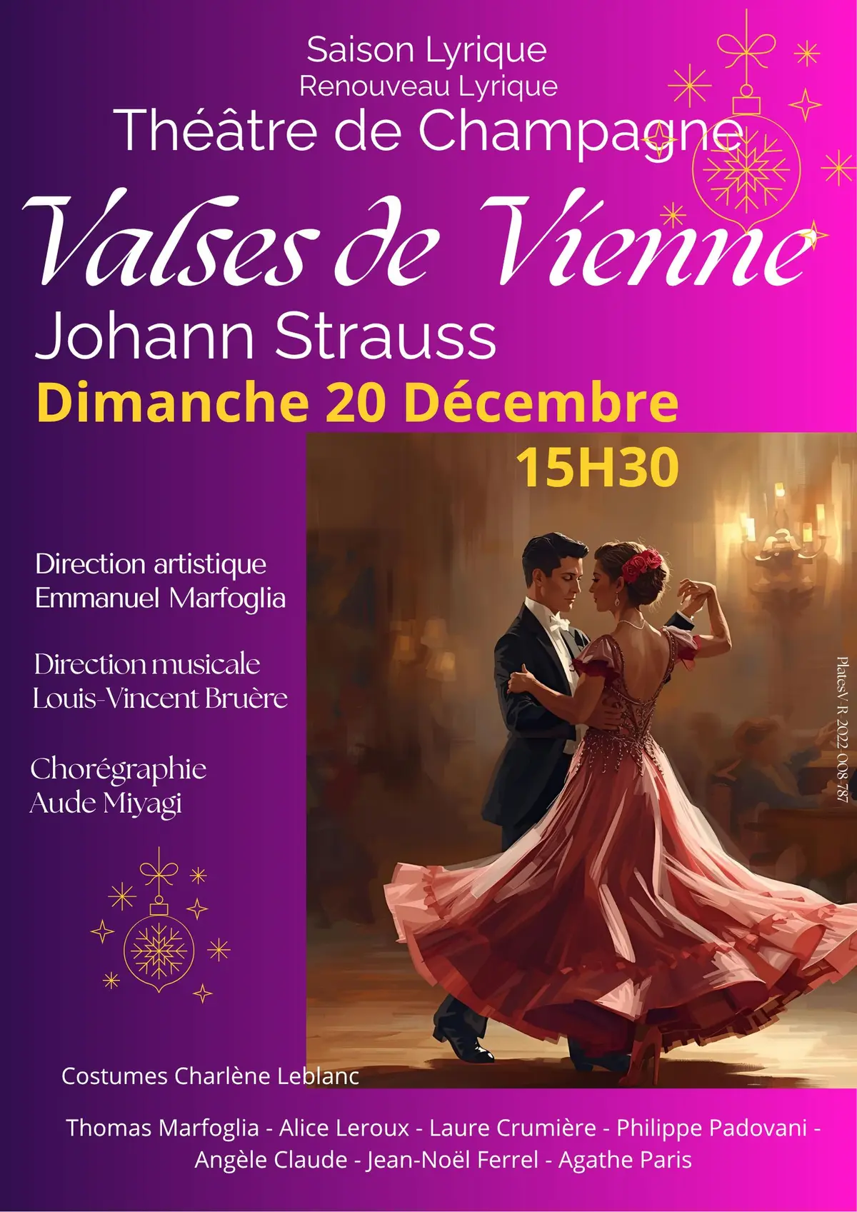 Les Valses de Vienne  -Opérette de J STRAUSS