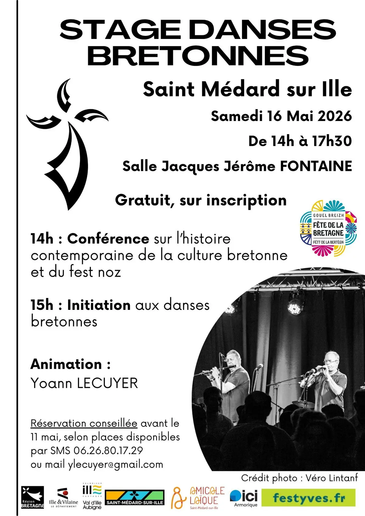 Conférence et initiation gratuite aux danses bretonnes 