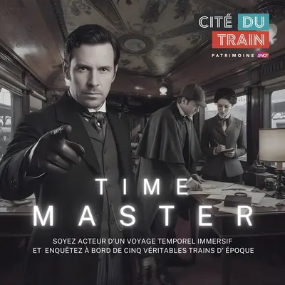 Time Master, la nouvelle murder party de la Cité du Train