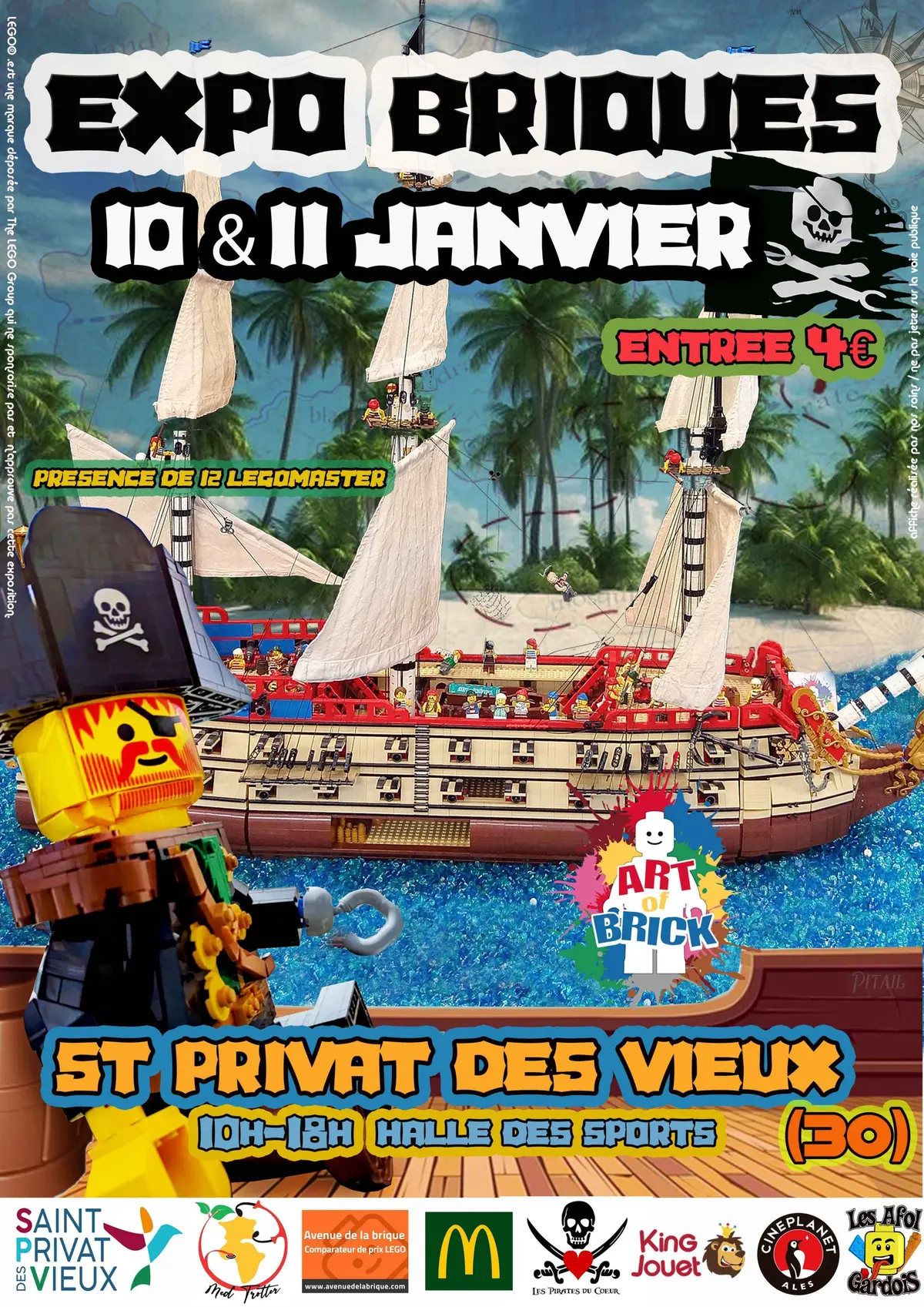 exposition lego saint privat des vieux