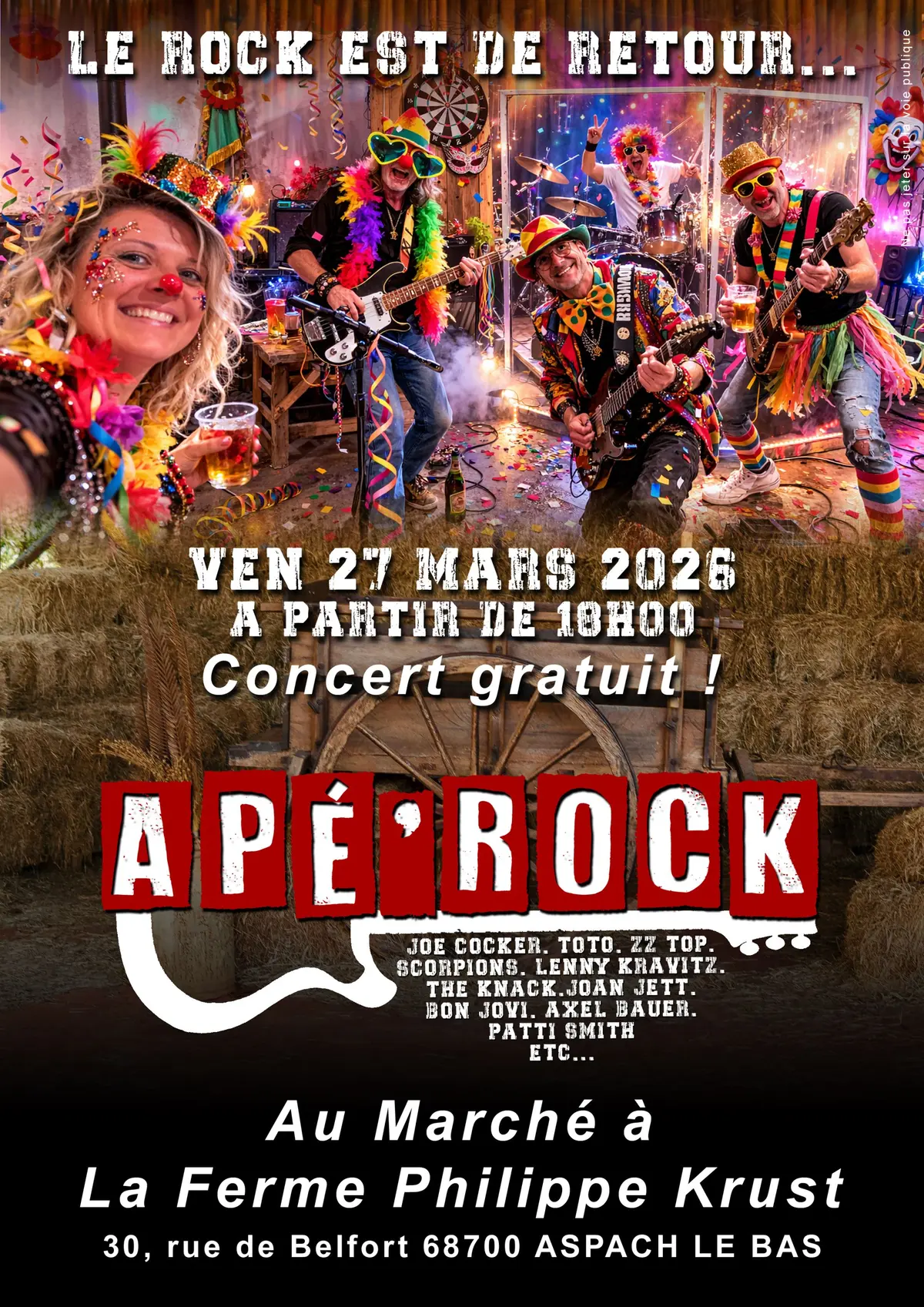 Apé'Rock à la ferme Philippe Krust