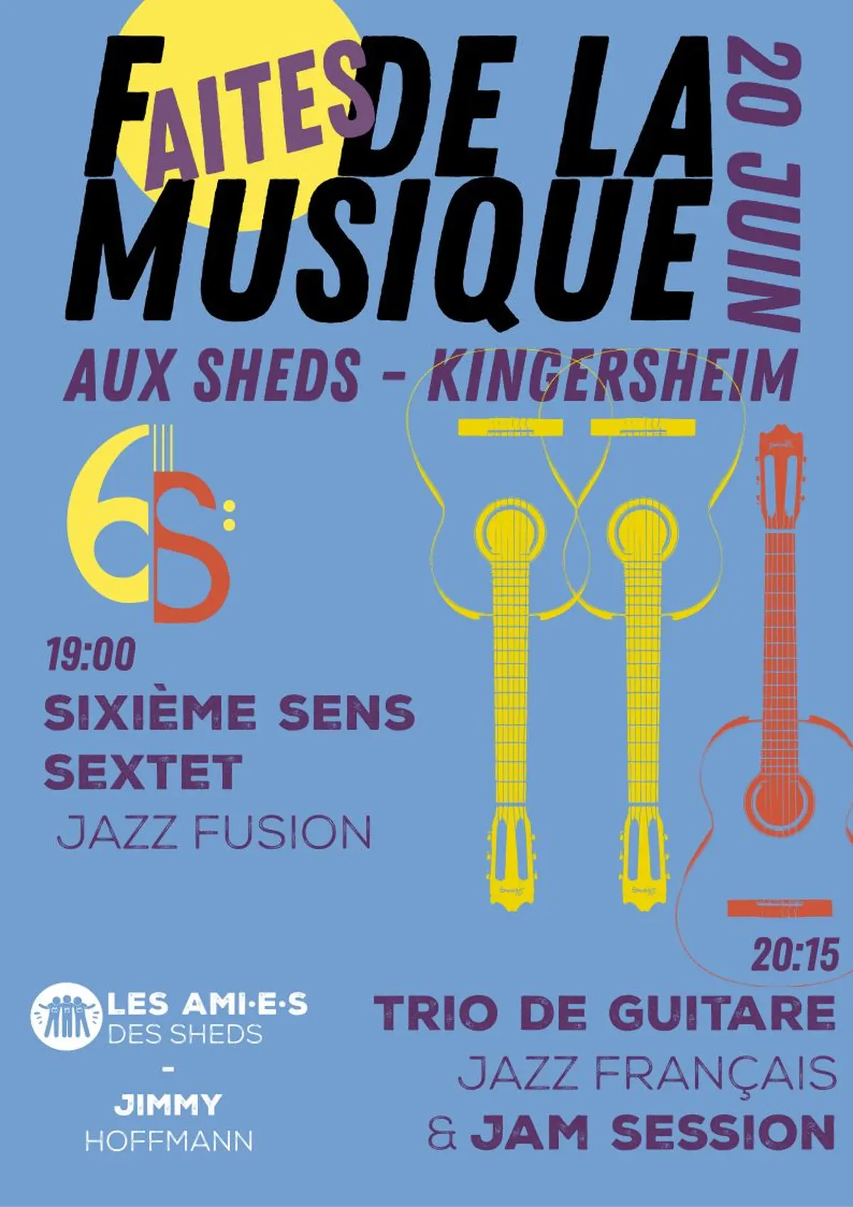 Faites de la musique : jazz fusion, trio de guitare et jam session