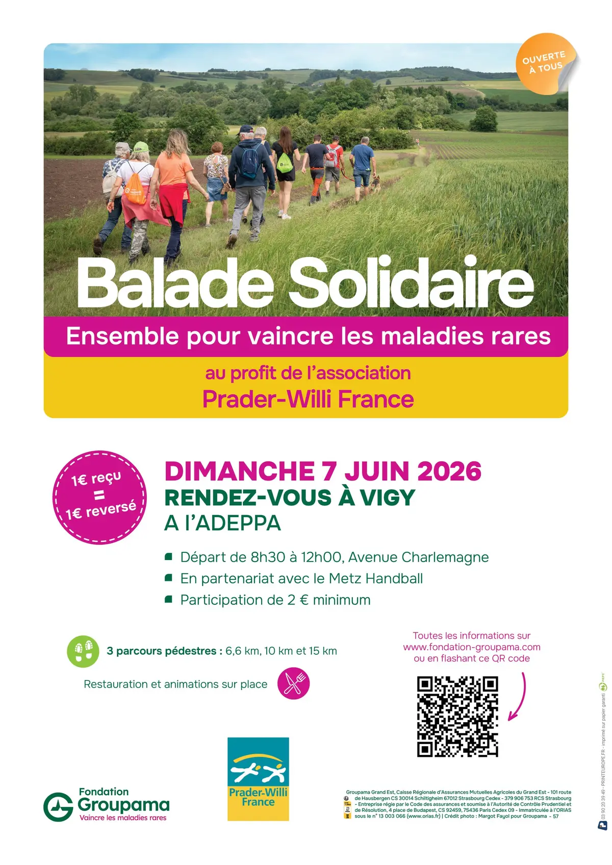 Balade Solidaire à Vigy