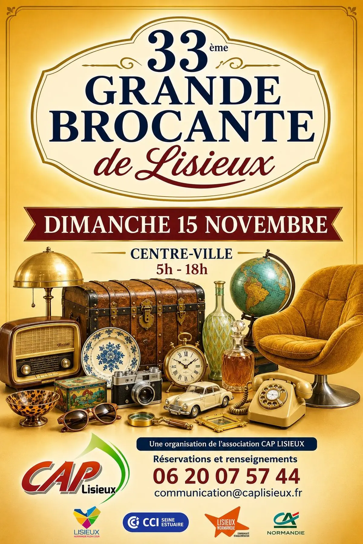 33ème Grande Brocante de Lisieux