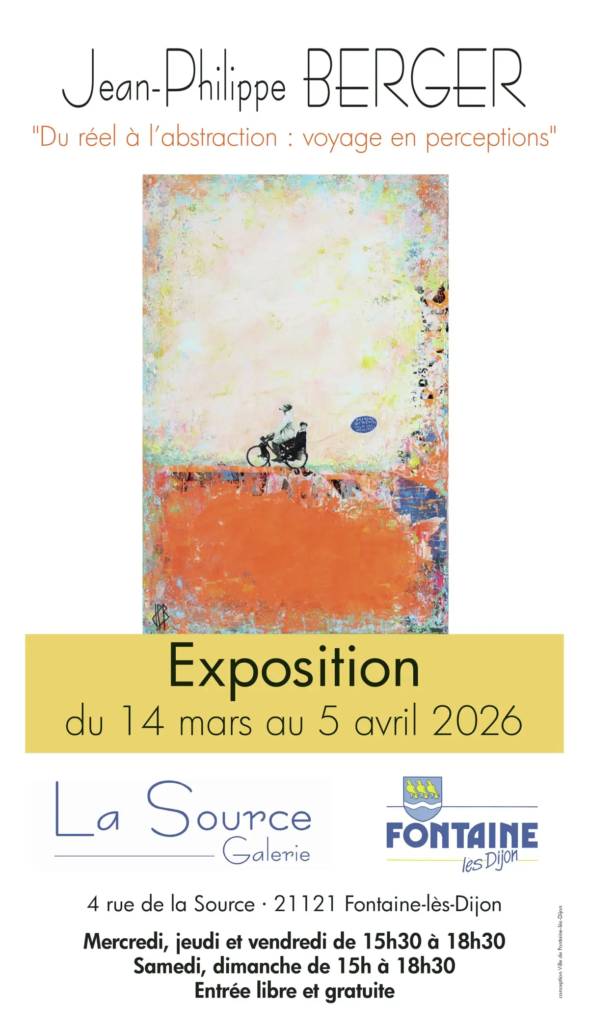 Exposition des tableaux de Jean-Philippe Berger