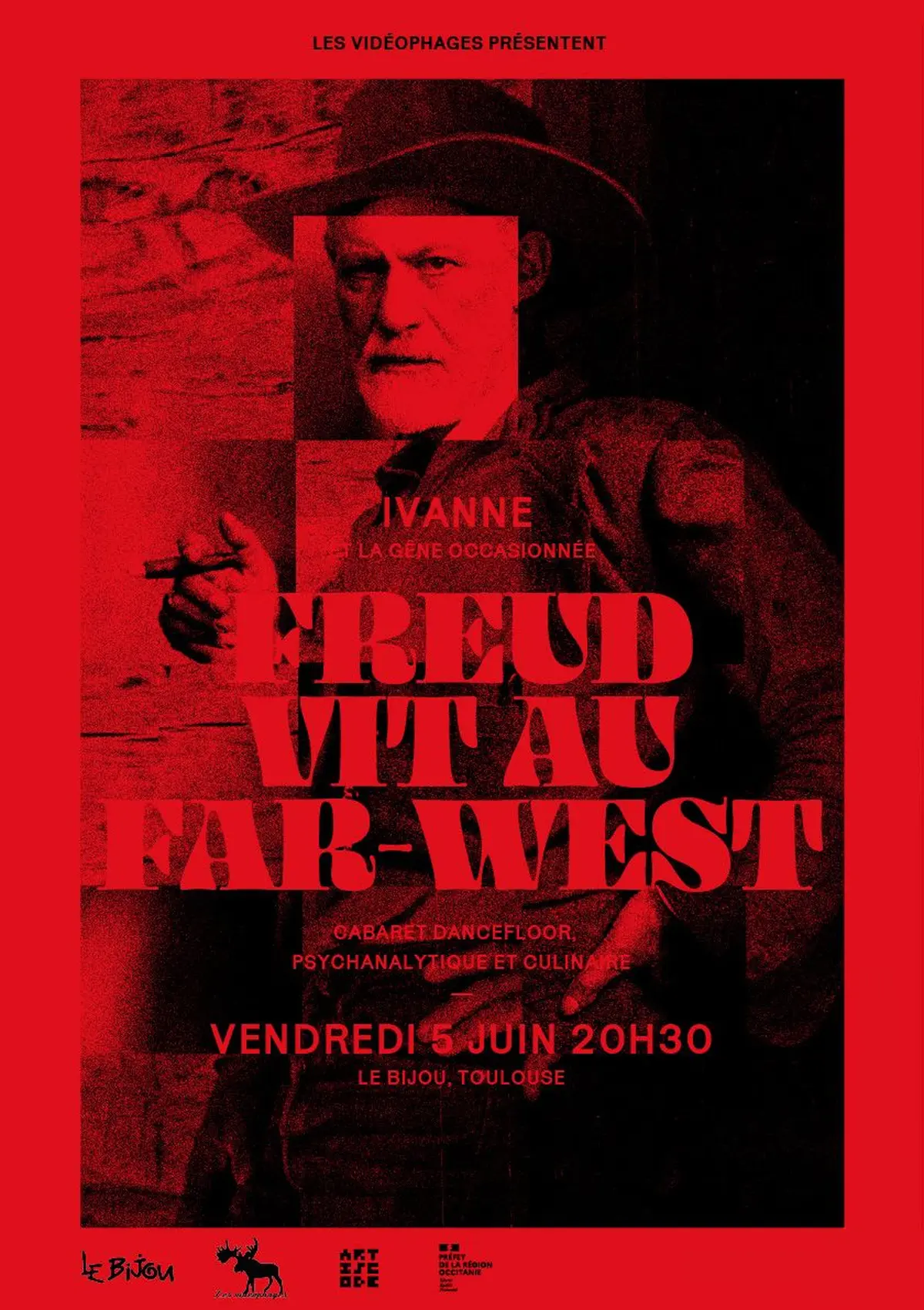 Ciné-concert au Bijou | Freud vit au Far-West
