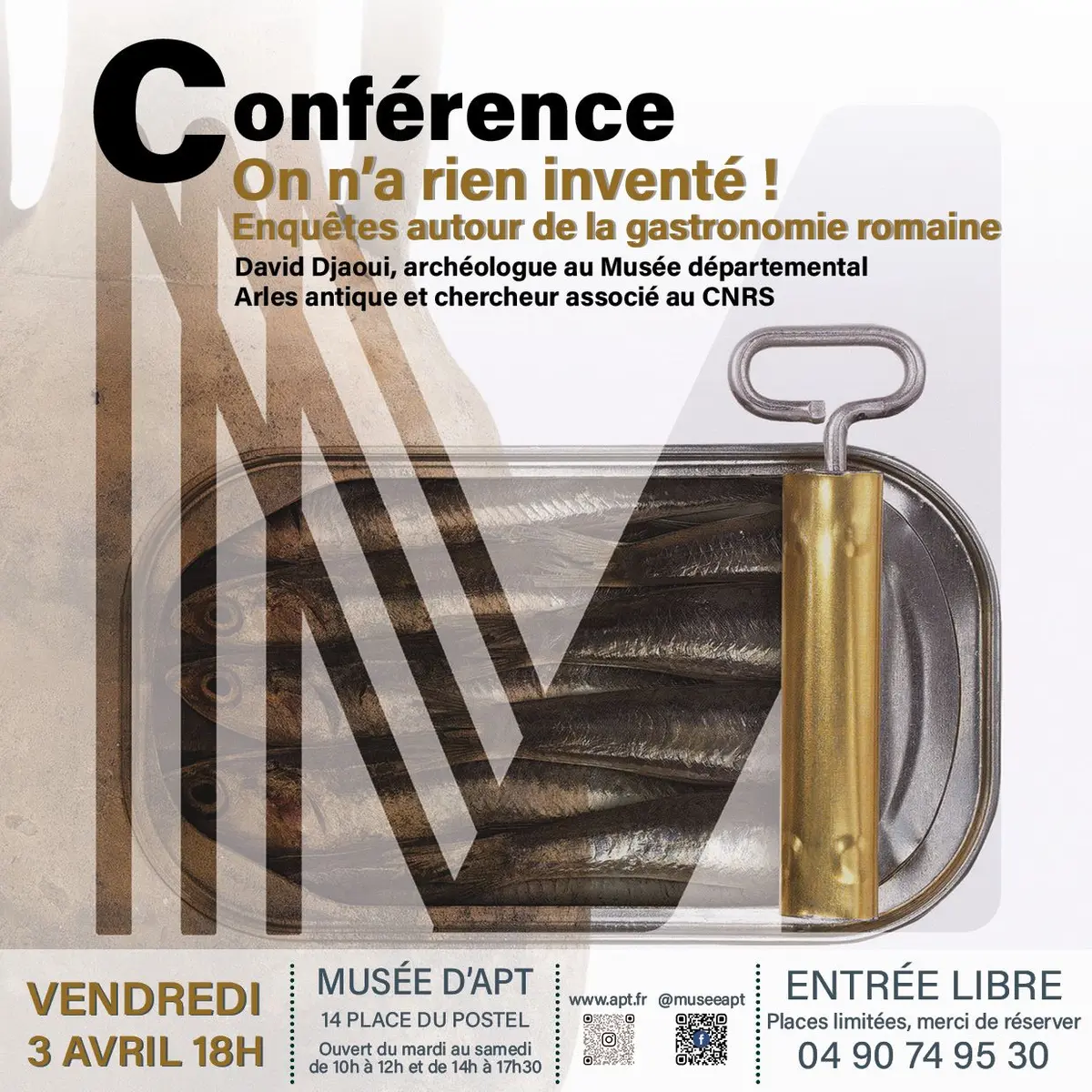 On n’a rien inventé ! Enquête autour de la gastronomie romaine