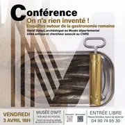 On n’a rien inventé ! Enquête autour de la gastronomie romaine