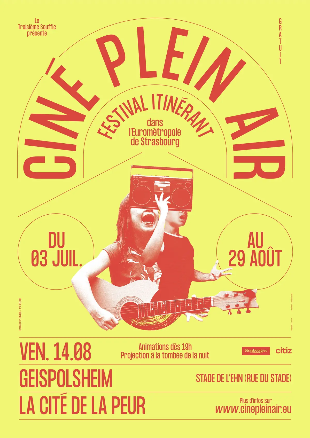 Ciné Plein Air ! - La Cité de la Peur
