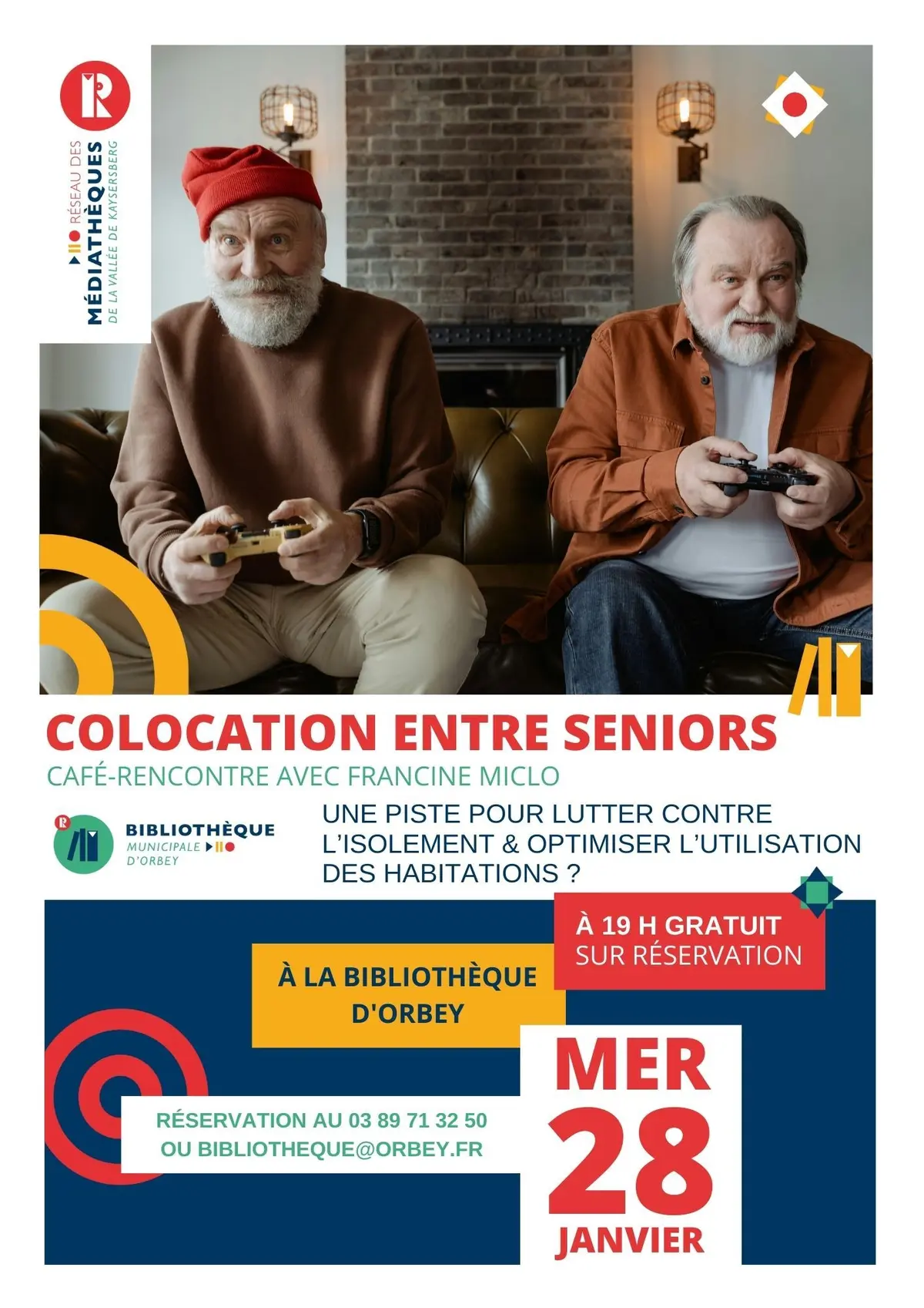 Café-rencontre : Colocation entre seniors