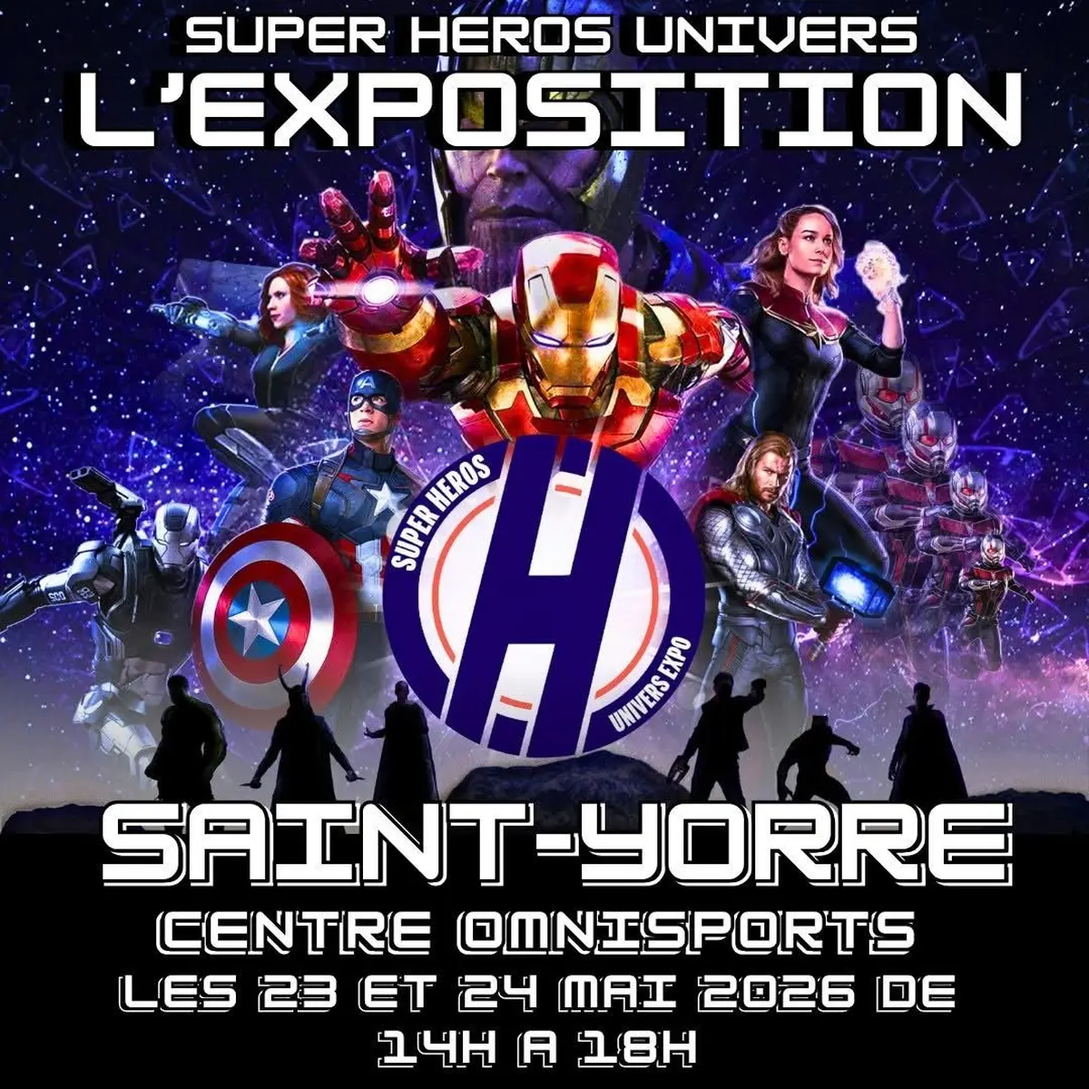 Super héros & dinosaures expo 