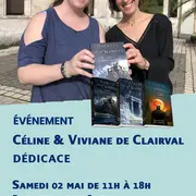 Céline & Viviane de Clairval en dédicace au cultura Bordeaux Lac