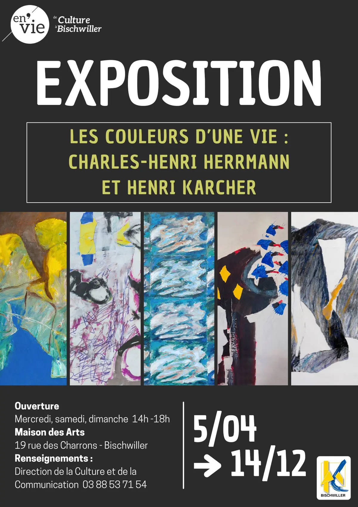 Les couleurs d’une vie : Charles-Henri Herrmann et Henri Karcher