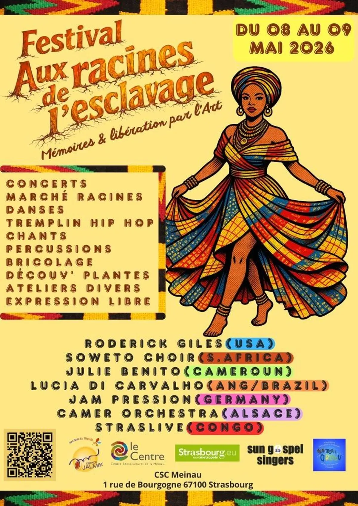 Festival Aux racines de l'esclavage