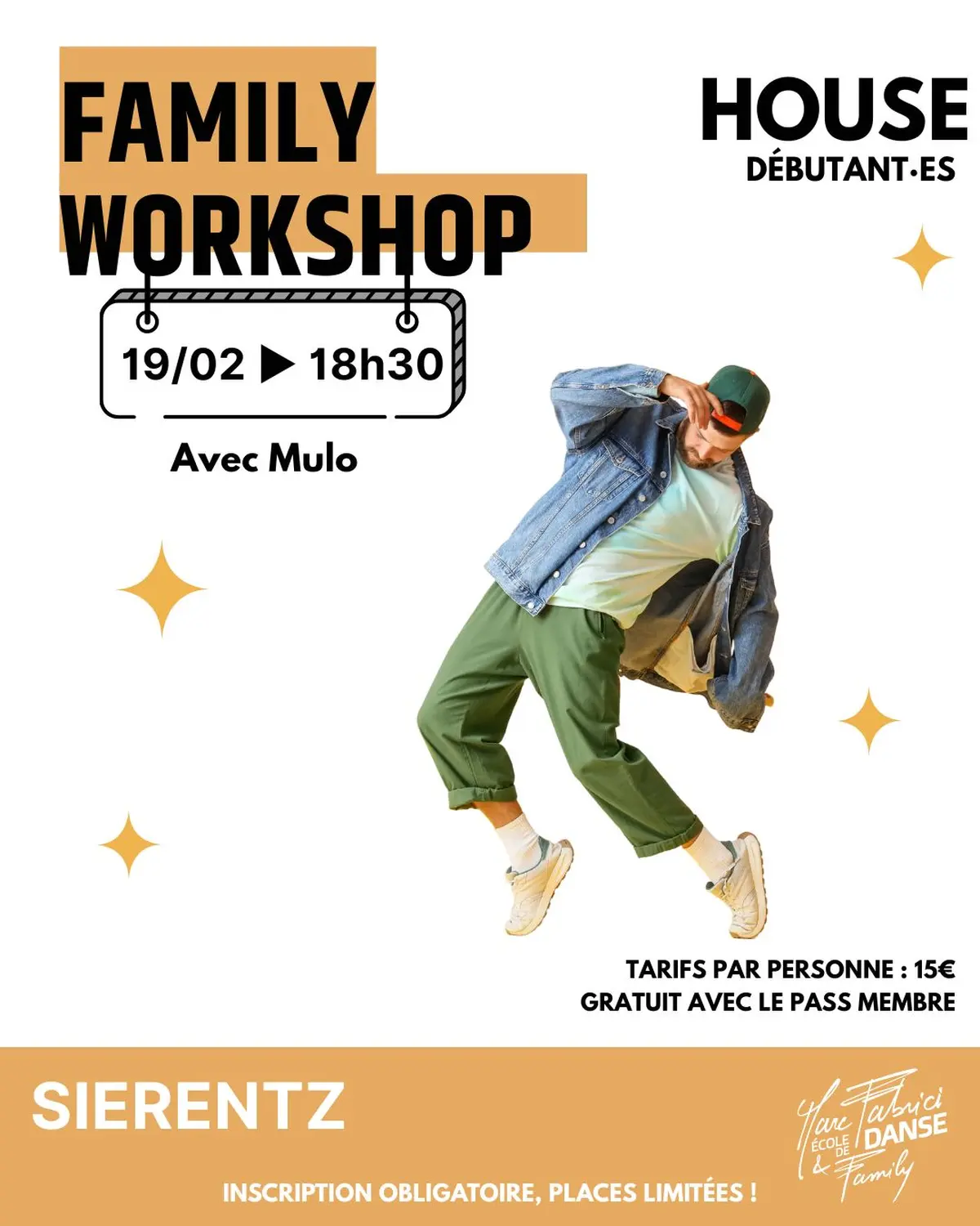 Family Workshop – House (Tous niveaux ados / adultes)