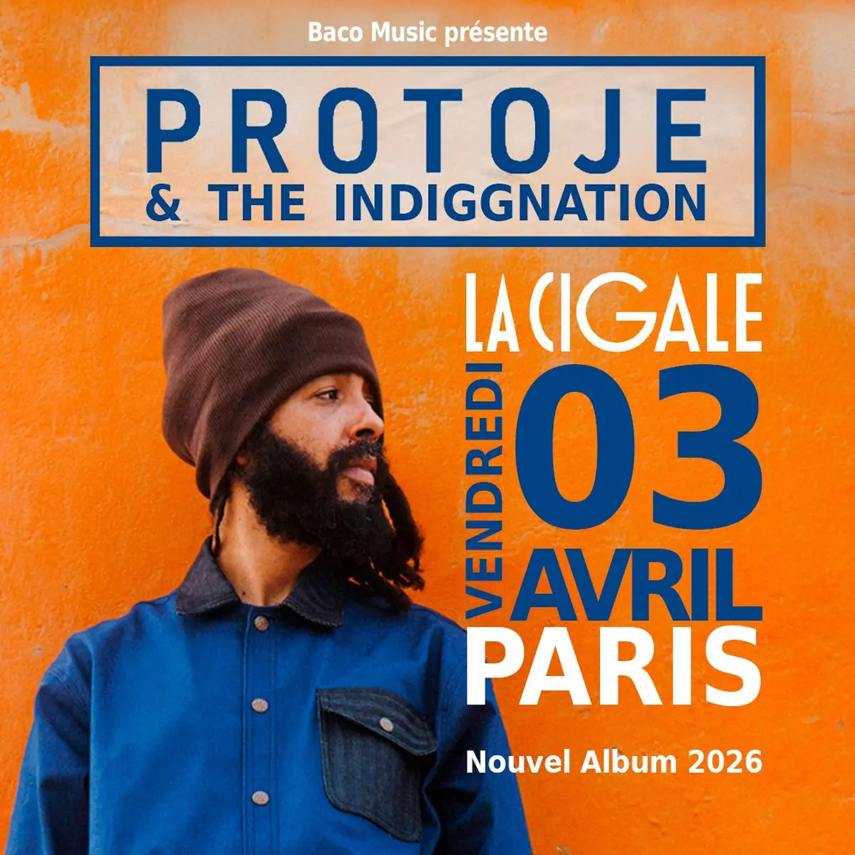 Protoje - La Cigale -3 avril 2026