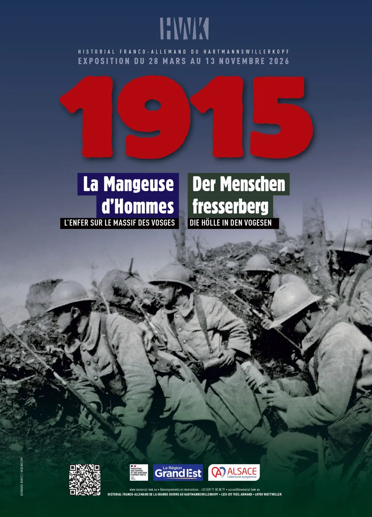 La Mangeuse d'Hommes. L’enfer sur le Massif des Vosges en 1915