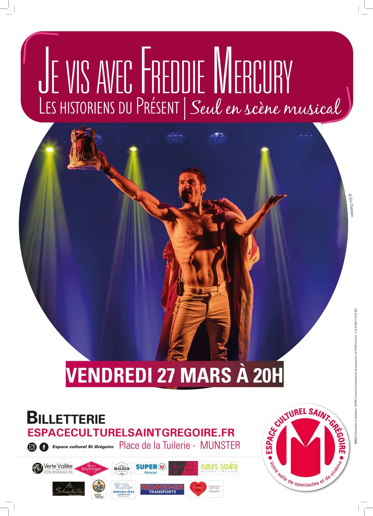 JE VIS AVEC FREDDIE MERCURY - Cie Les histoires du présent