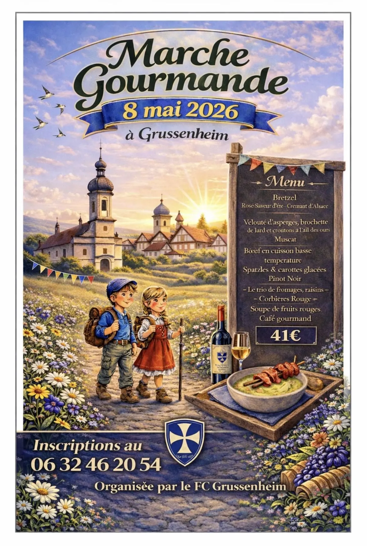 Marche gourmande FCGrussenheim 