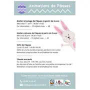 Animations de Pâques à la Nef des Jouets
