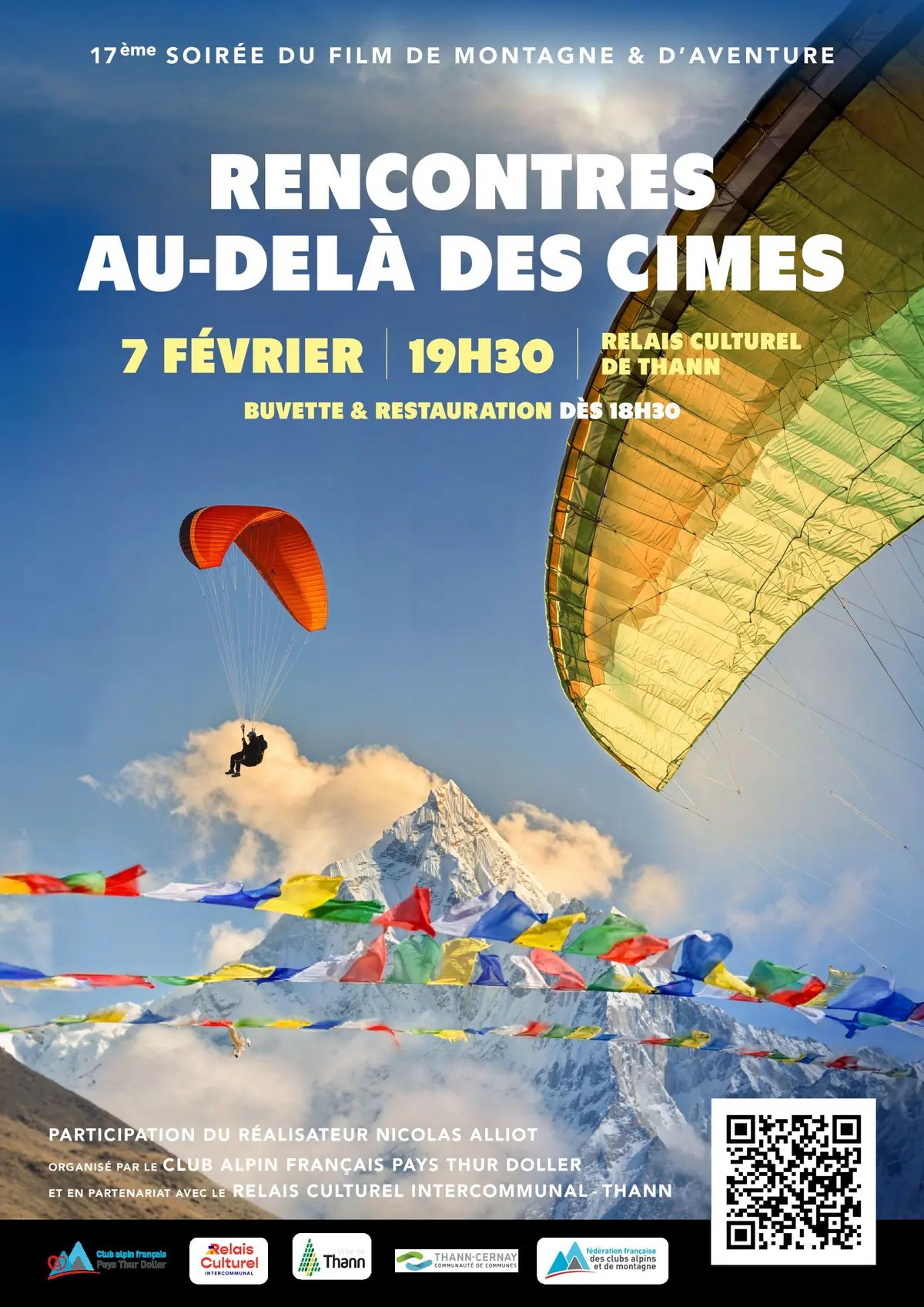 Soirée du film de montagne et d'aventure