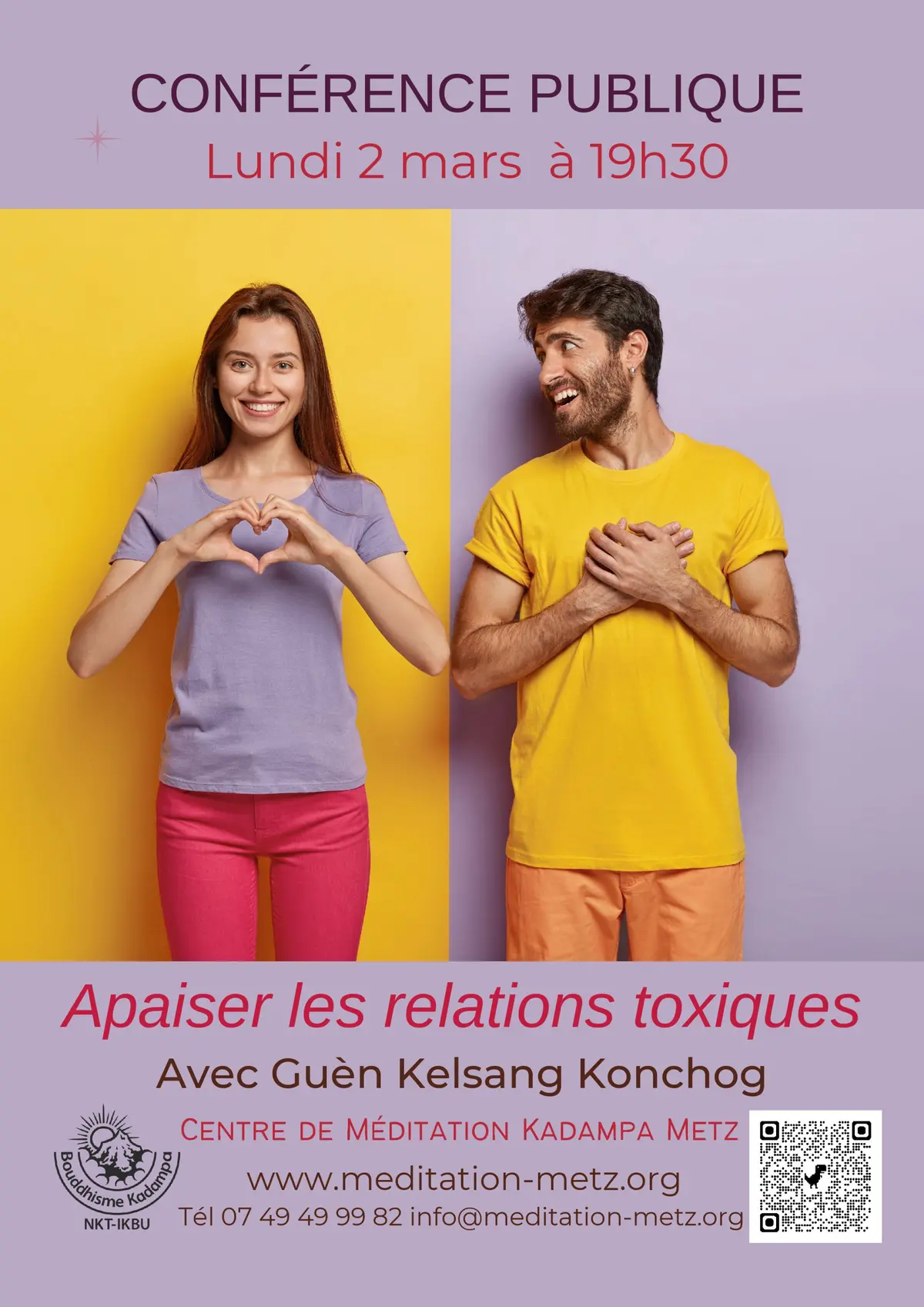 Conférence : Apaiser les relations toxiques