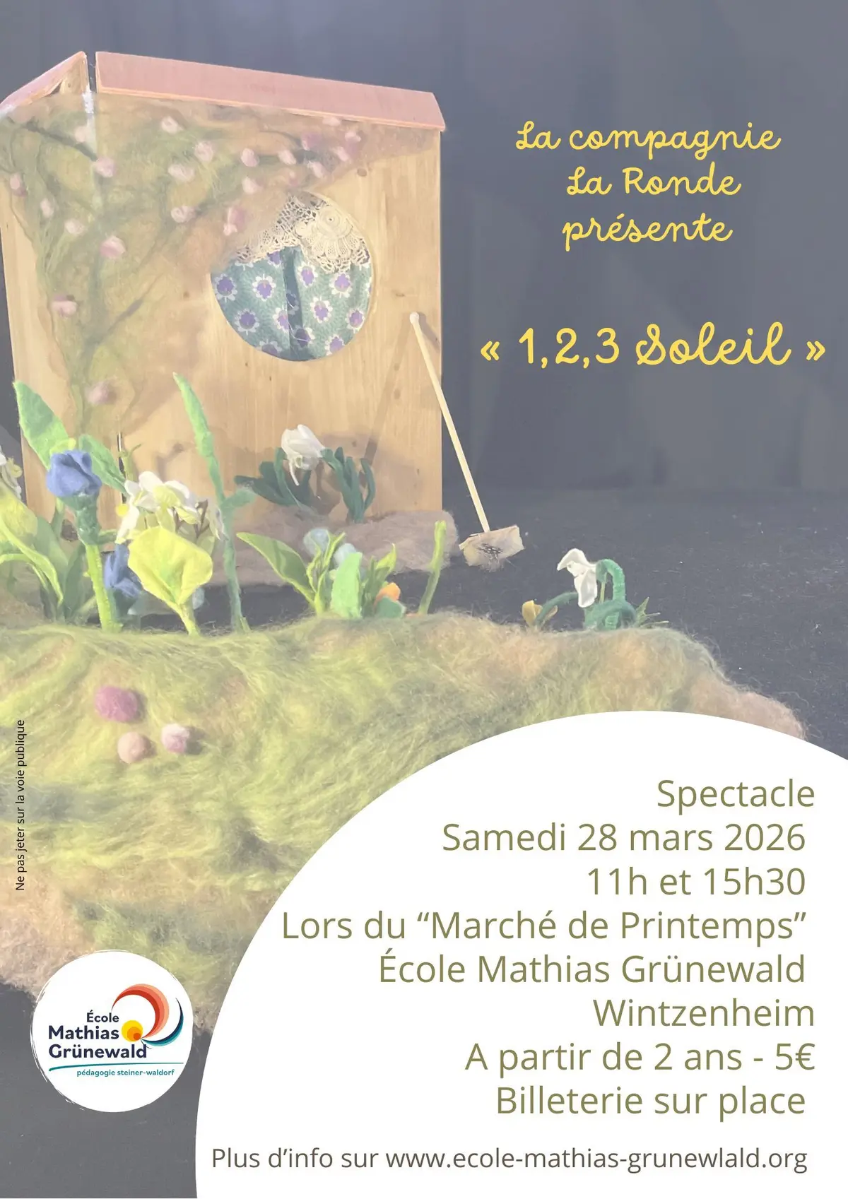 Spectacle de marionnettes : 1.2.3 soleil