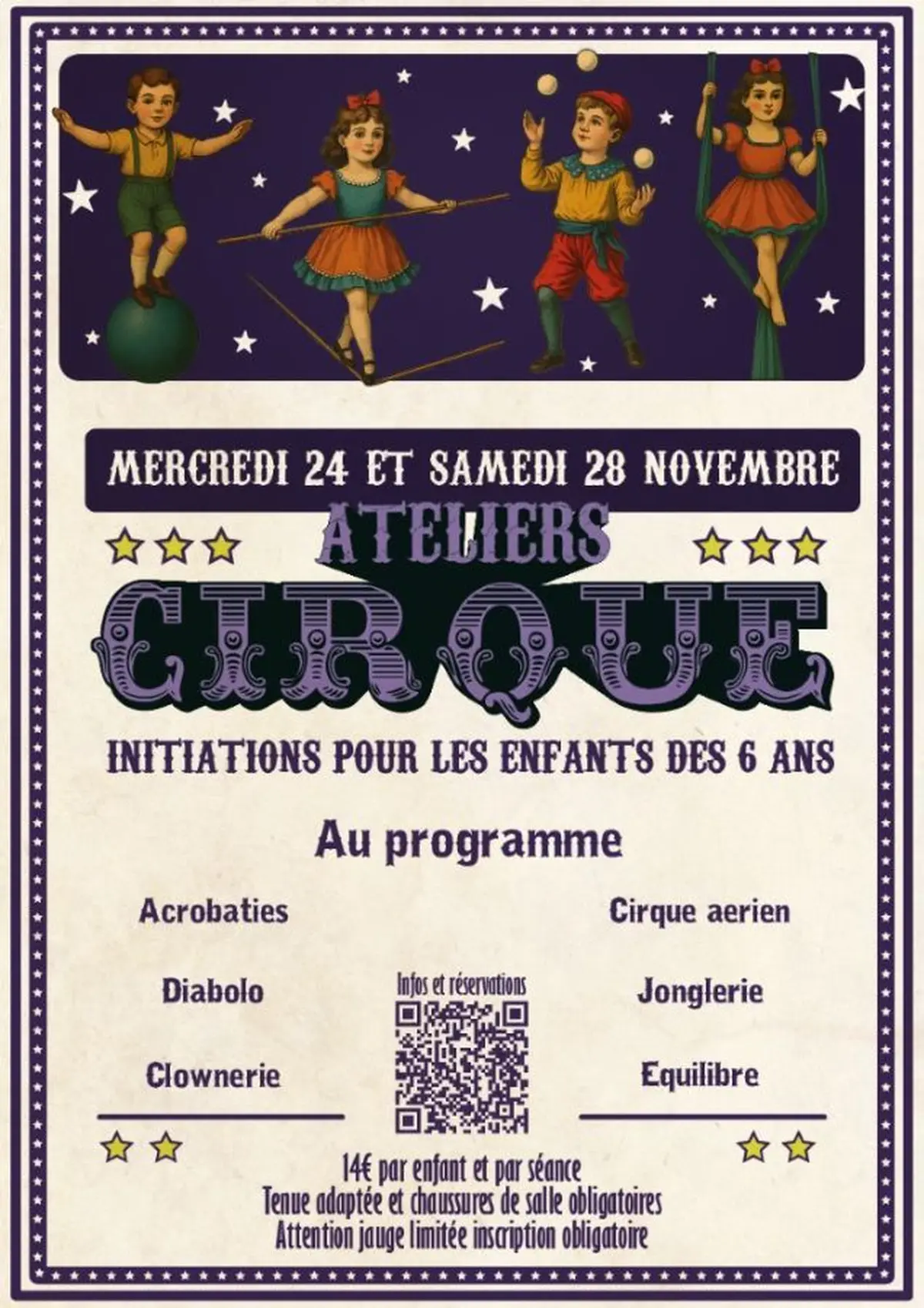 Ateliers cirque