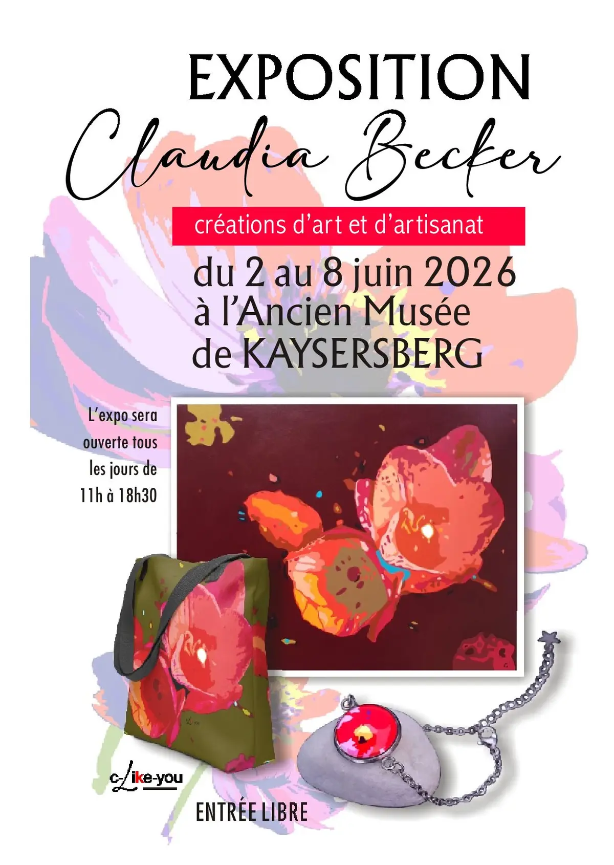 Exposition Claudia Becker : Un souffle de couleurs 