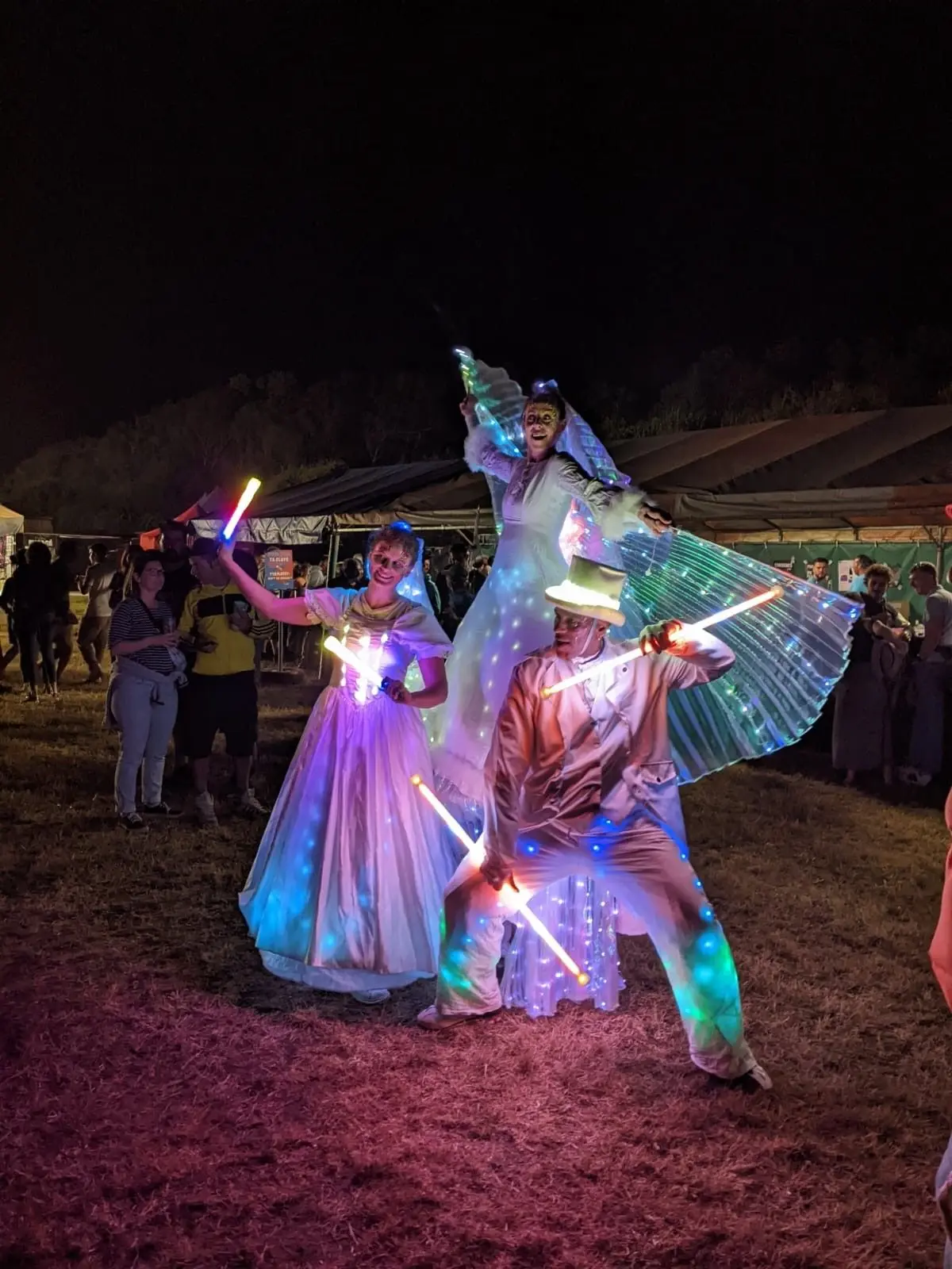 Spectacle de réouverture - Jonglage, poésie et animations lumineuses