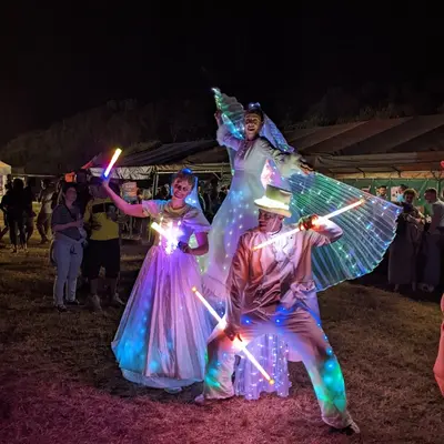 Spectacle de réouverture - Jonglage, poésie et animations lumineuses